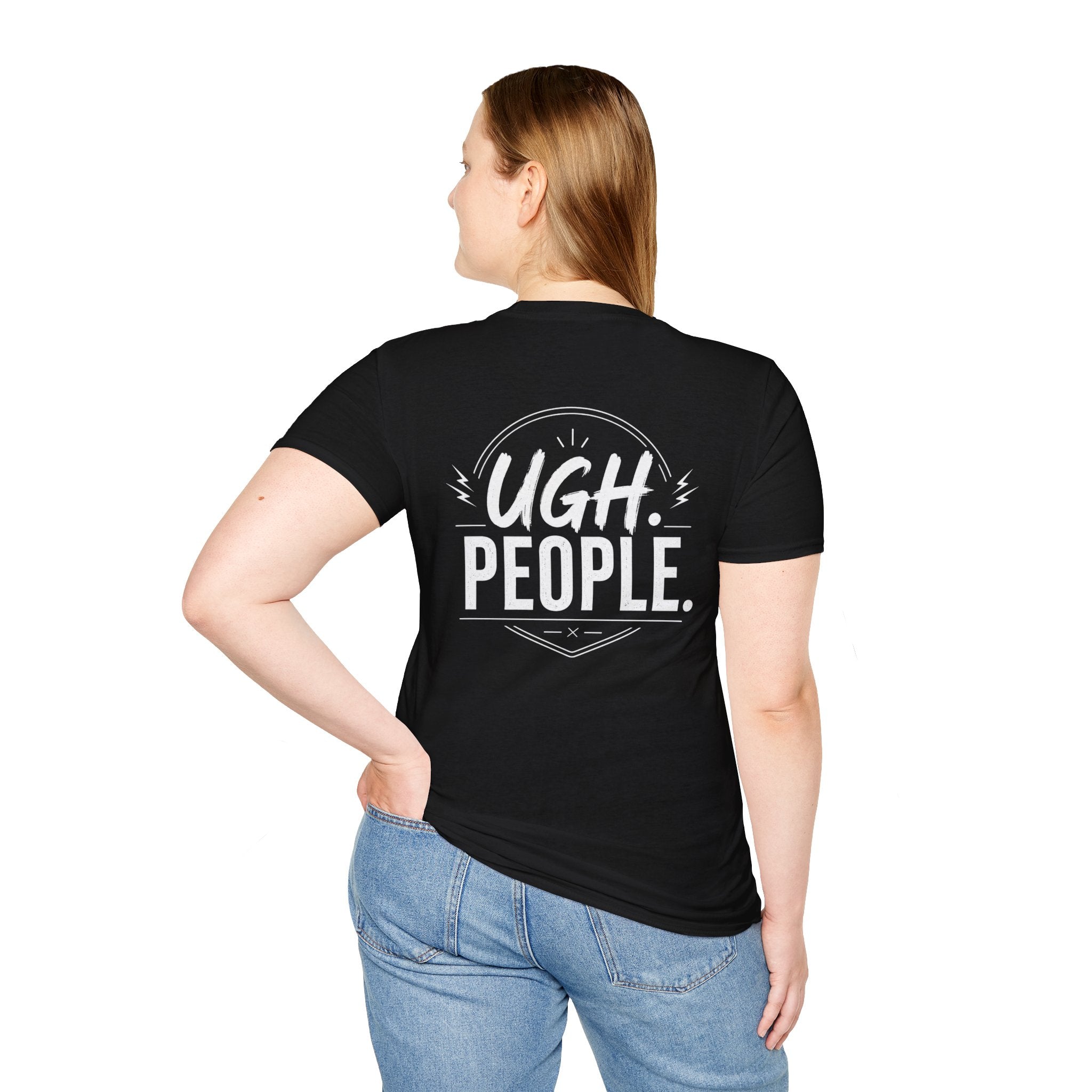 Ugh People Introvert T Shirt – Fun collection | UrbanPrintz