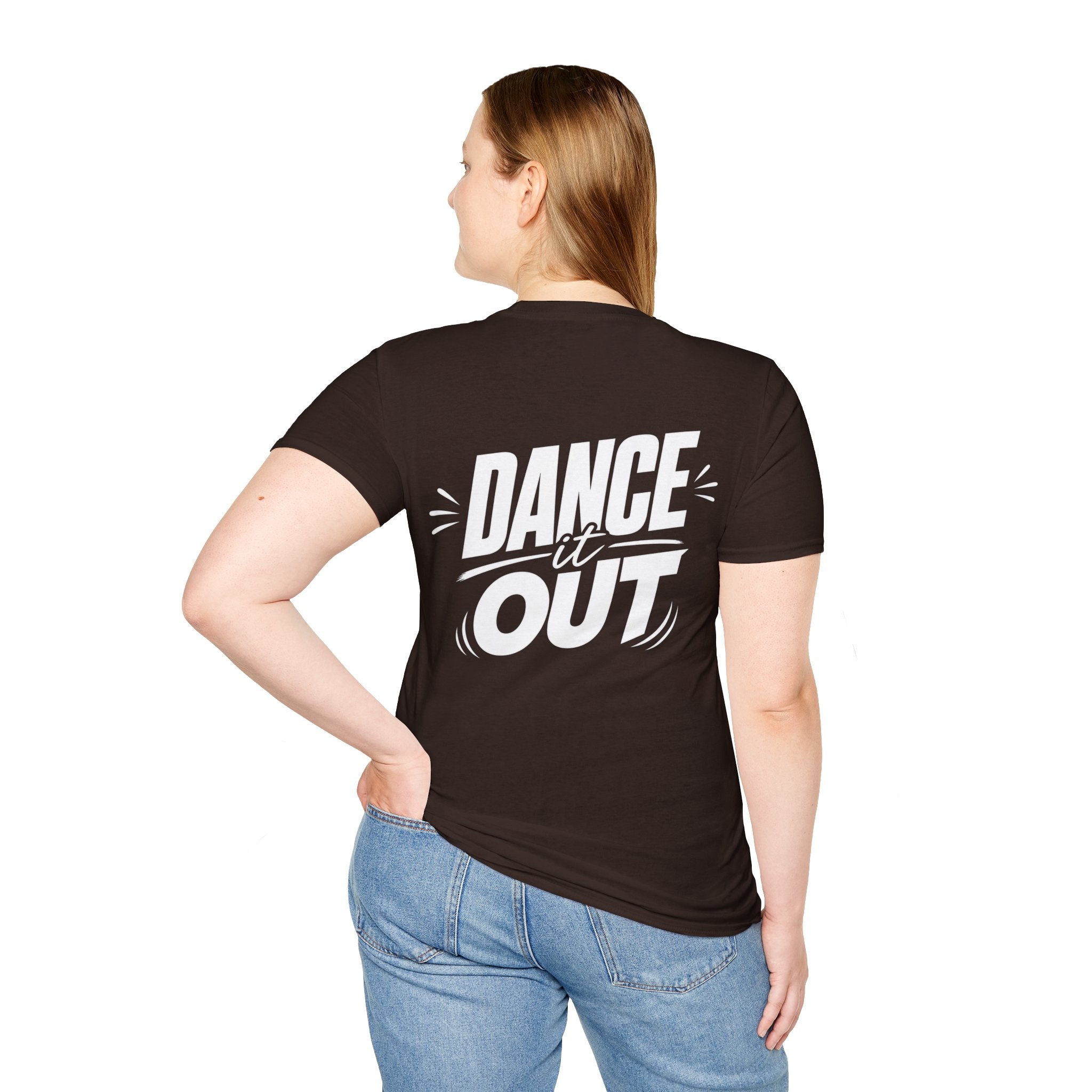 Dance it Out Typography T Shirt – Fun collection | UrbanPrintz