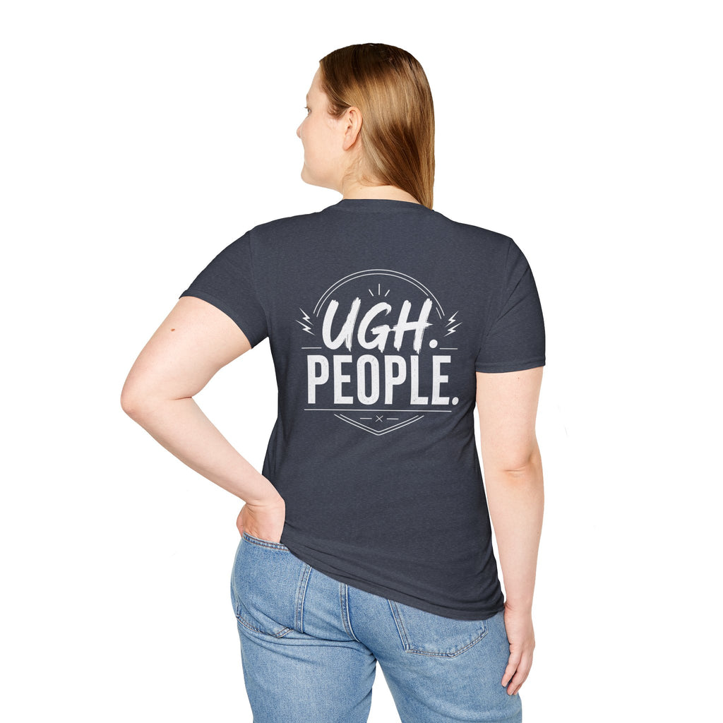 Ugh People Introvert T Shirt – Fun collection | UrbanPrintz