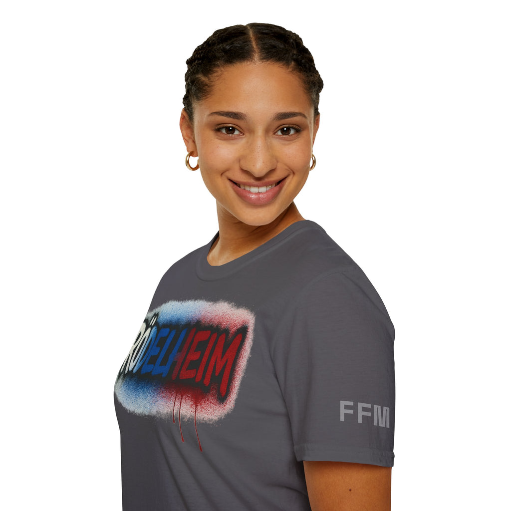 Rödelheim Graffiti T-Shirt – Red-Blue | UrbanPrintz