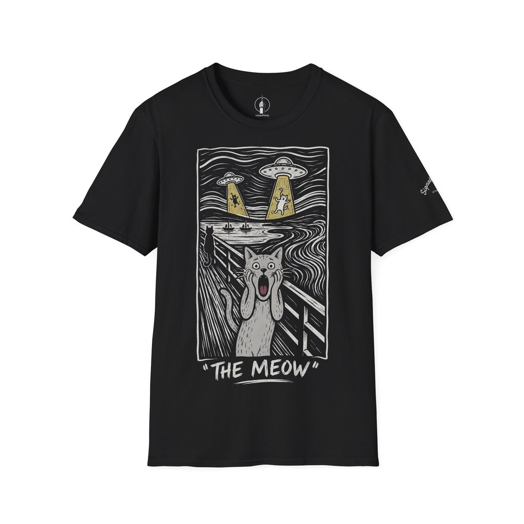 The Meow Katzen Kunstparodie T Shirt – Cat Art collection | UrbanPrintz