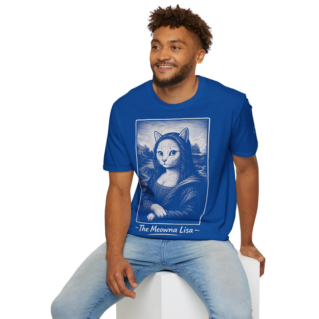 The Meowna Lisa Katzen Kunst T Shirt – Cat Art collection | UrbanPrintz