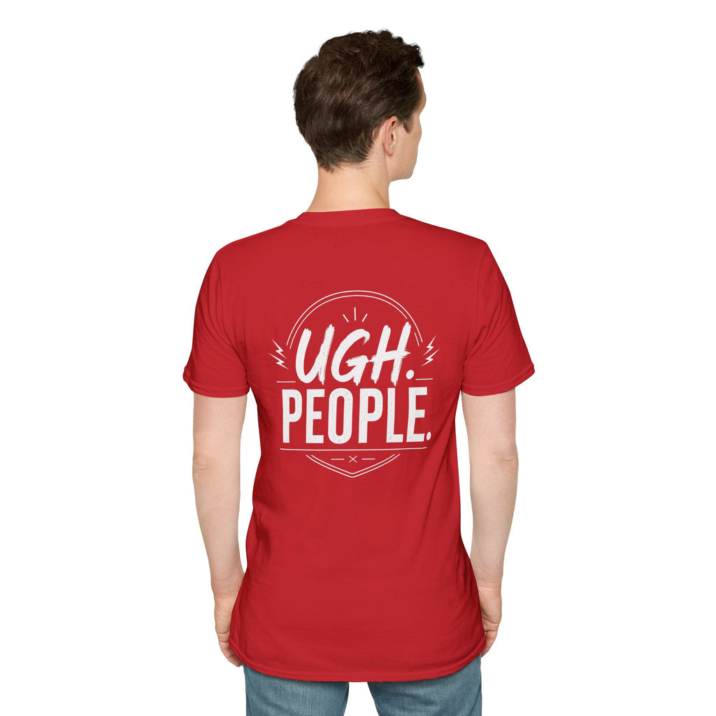 Ugh People Introvert T Shirt – Fun collection | UrbanPrintz