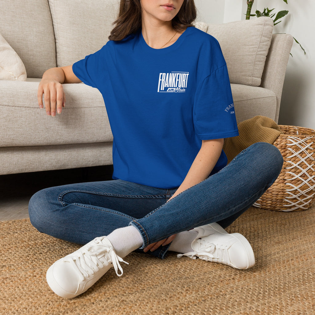 Frankfurt am Main Modernes Typografie T Shirt | UrbanPrintz