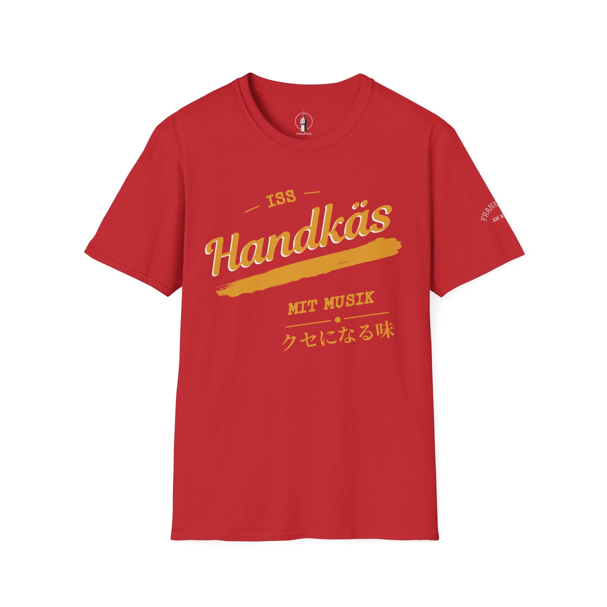 Handkäs mit Musik T Shirt – Fun collection | UrbanPrintz