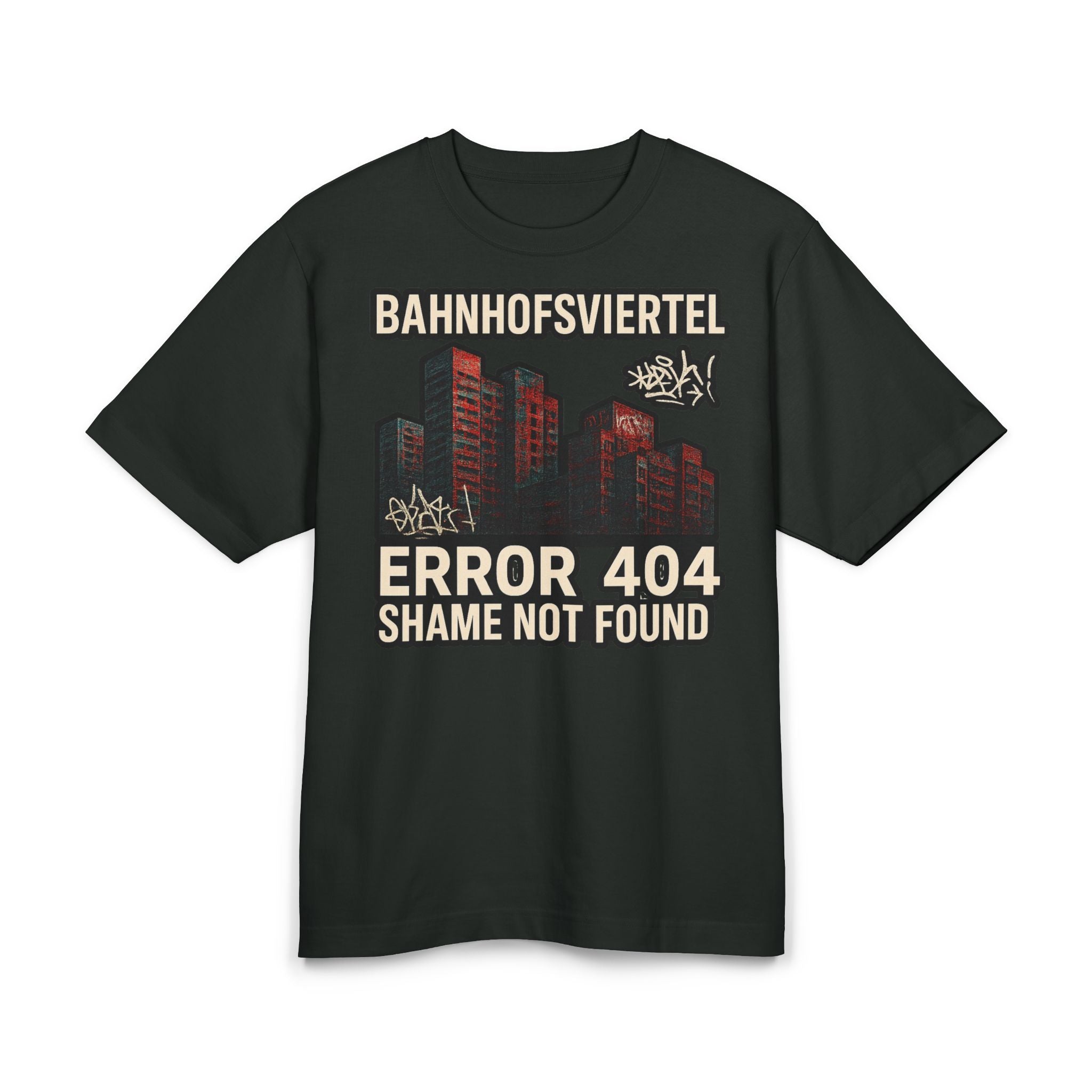 Bahnhofsviertel T-Shirt – Error 404 | UrbanPrintz