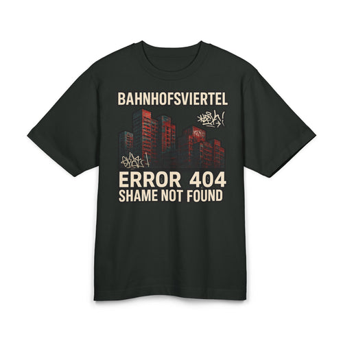 Bahnhofsviertel T-Shirt – Error 404 | UrbanPrintz