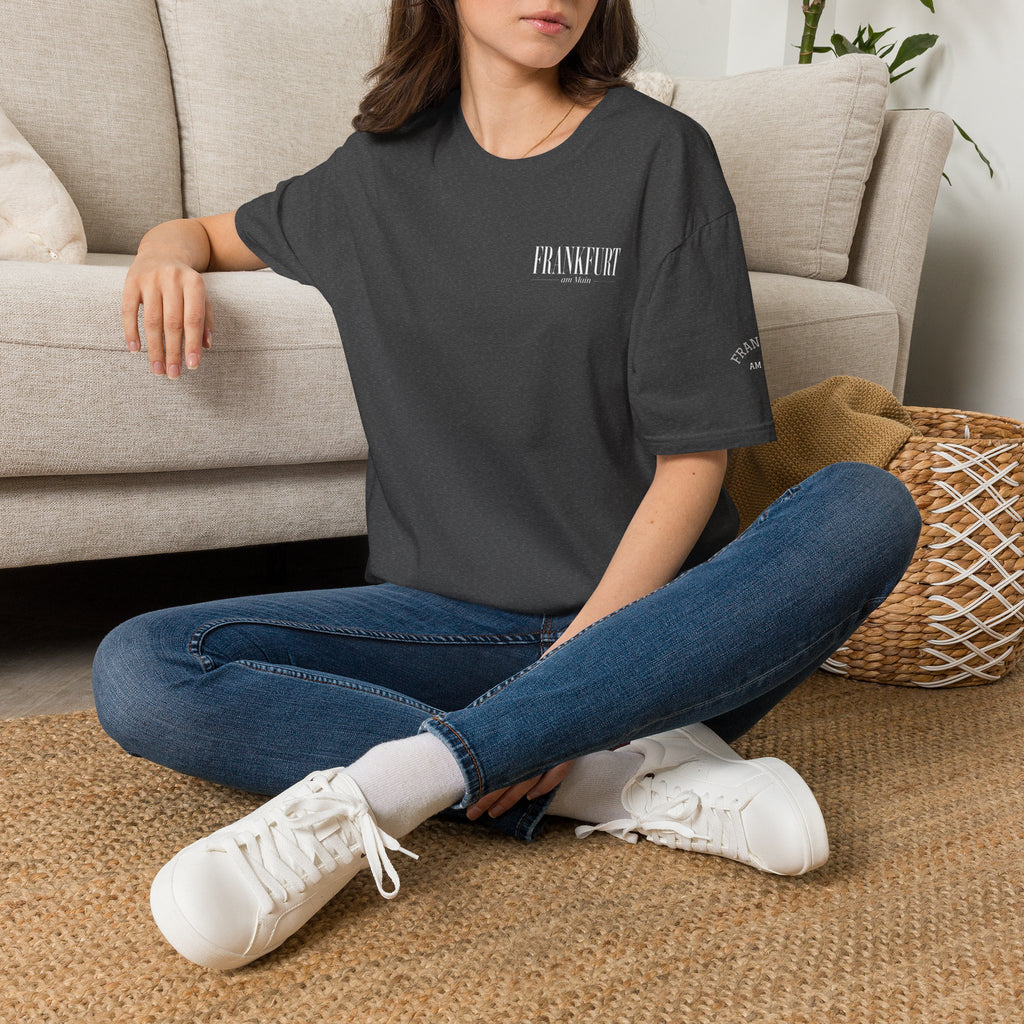 Copy of Frankfurt am Main (klein) Elegantes Typografie T Shirt | UrbanPrintz