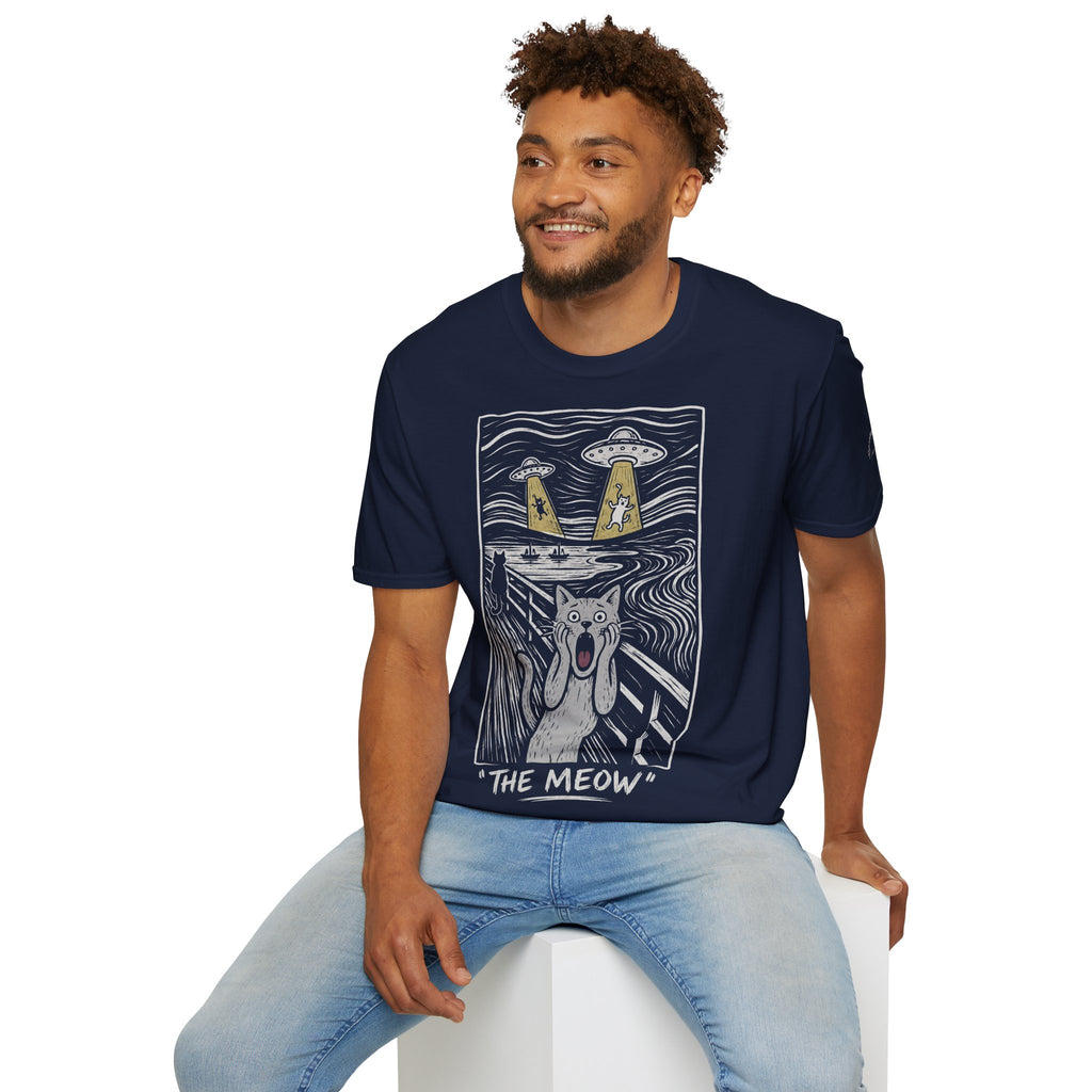 The Meow Katzen Kunstparodie T Shirt – Cat Art collection | UrbanPrintz