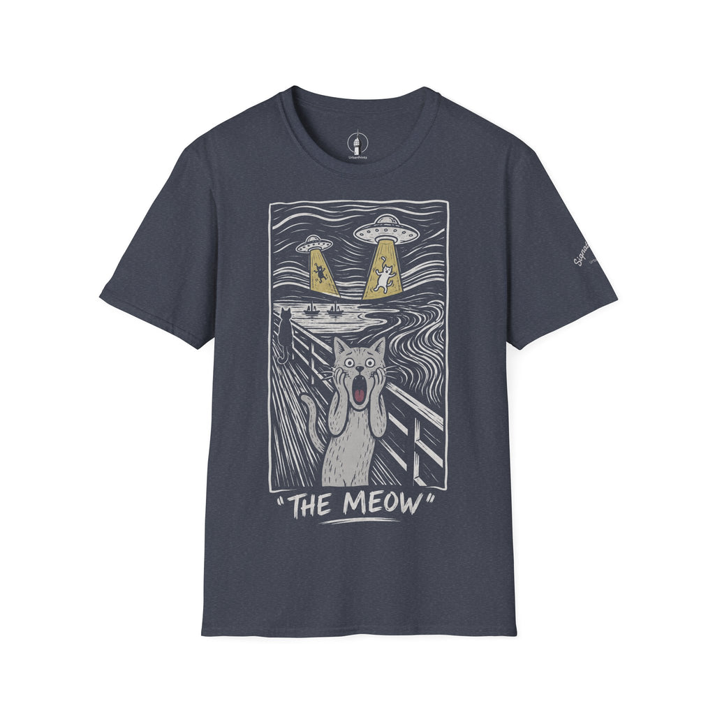 The Meow Katzen Kunstparodie T Shirt – Cat Art collection | UrbanPrintz