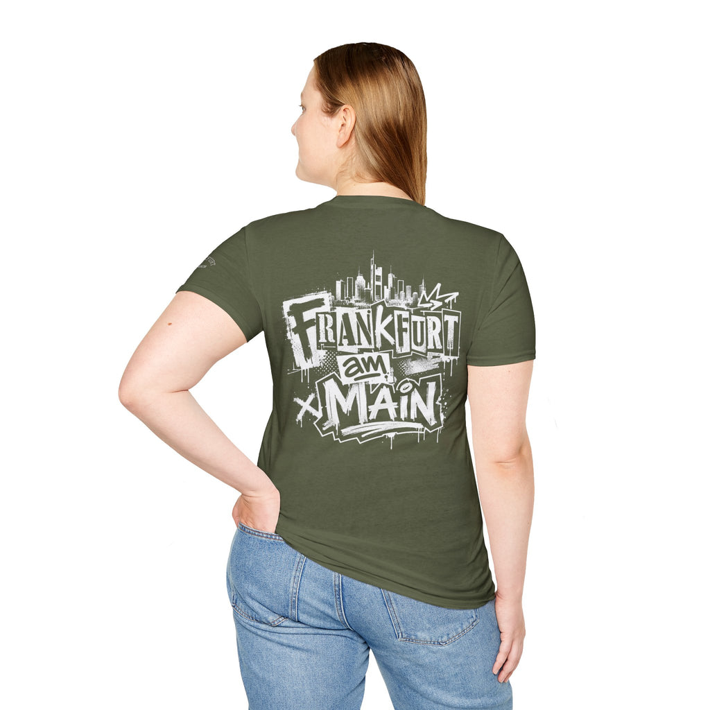 Frankfurt am Main Graffiti (hinten) T Shirt | UrbanPrintz