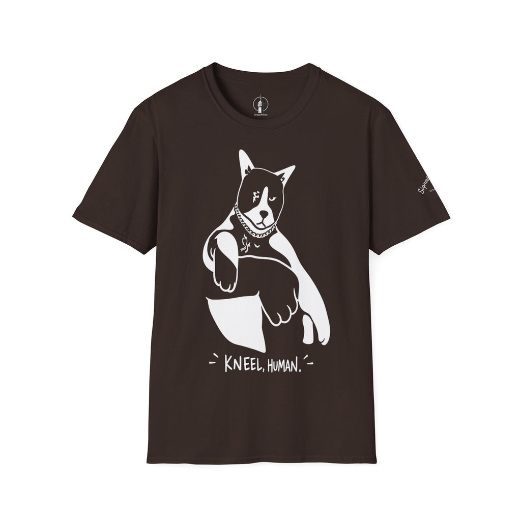 Kneel Human Lustiges Katzen T Shirt – Cat Art collection | UrbanPrintz