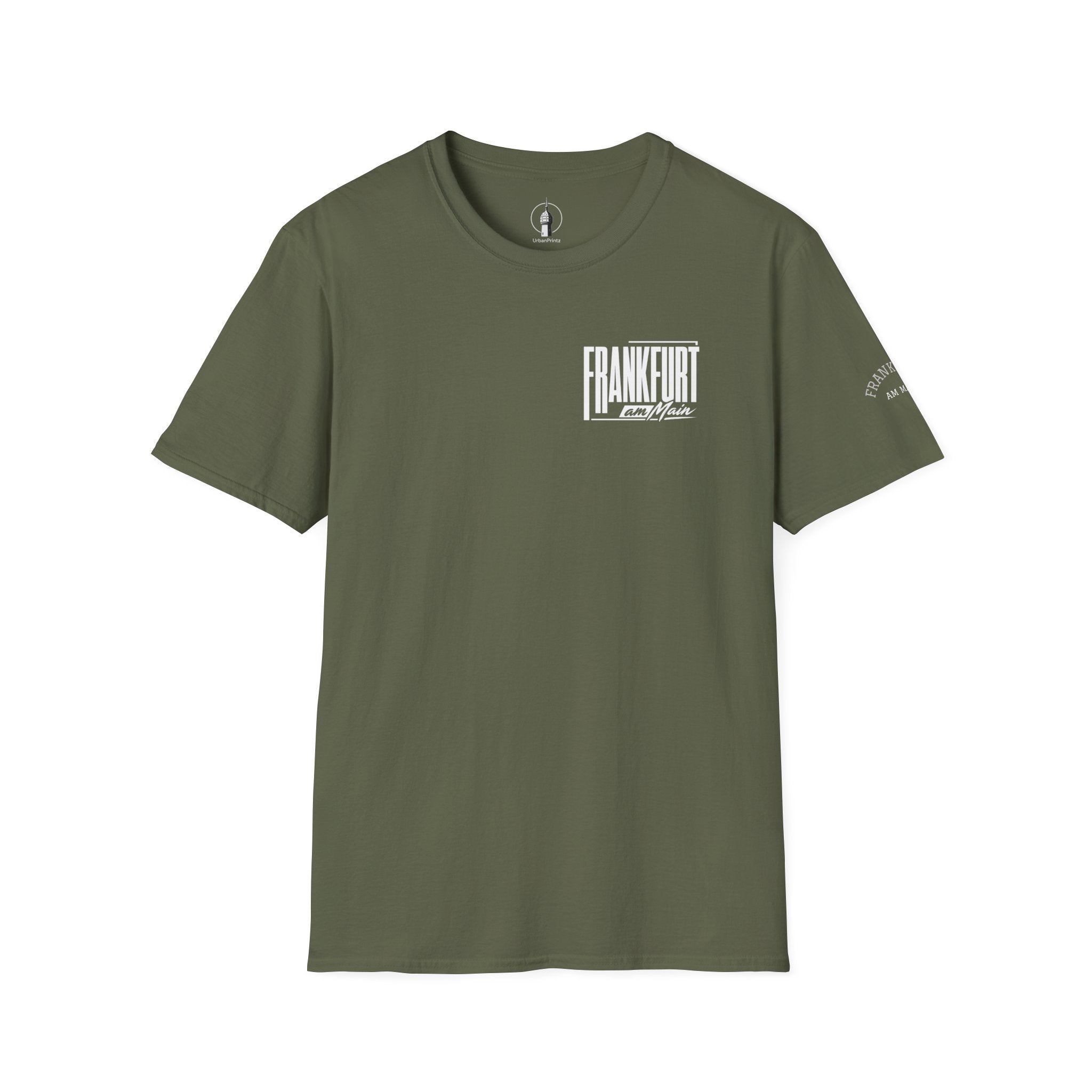 Frankfurt am Main Modernes Typografie T Shirt | UrbanPrintz