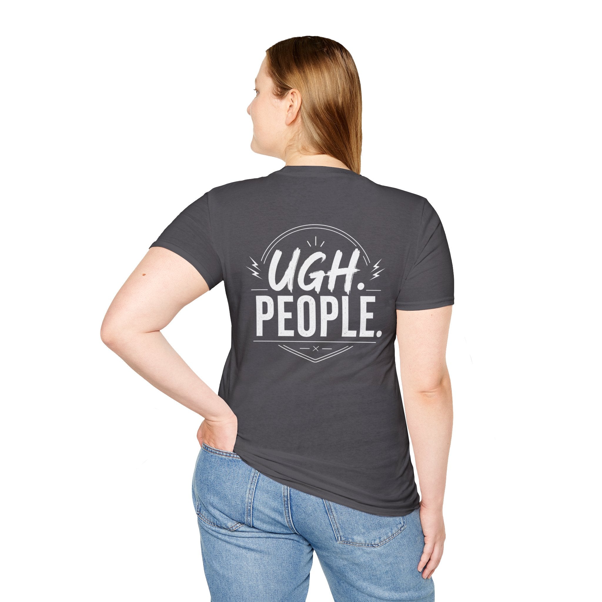 Ugh People Introvert T Shirt – Fun collection | UrbanPrintz