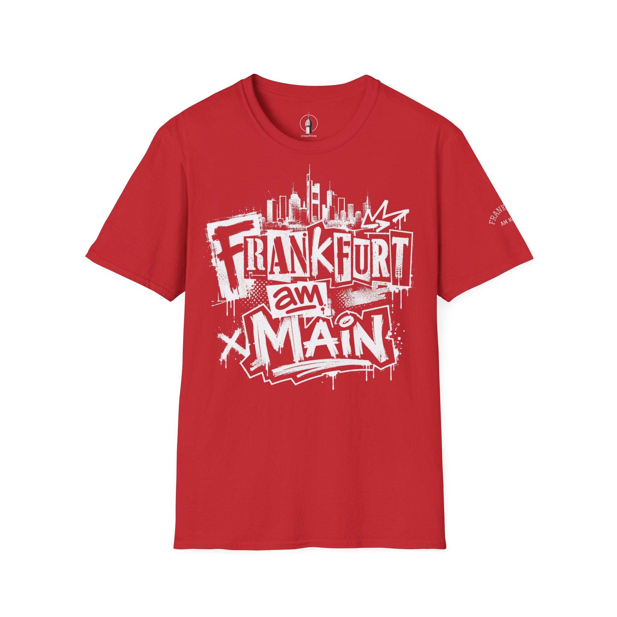 Frankfurt am Main Graffiti (vorn) T Shirt | UrbanPrintz