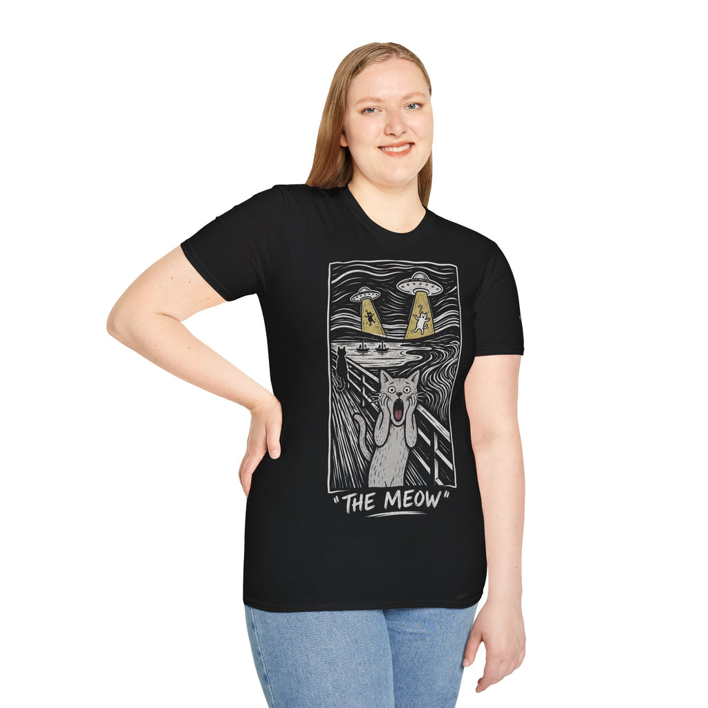 The Meow Katzen Kunstparodie T Shirt – Cat Art collection | UrbanPrintz