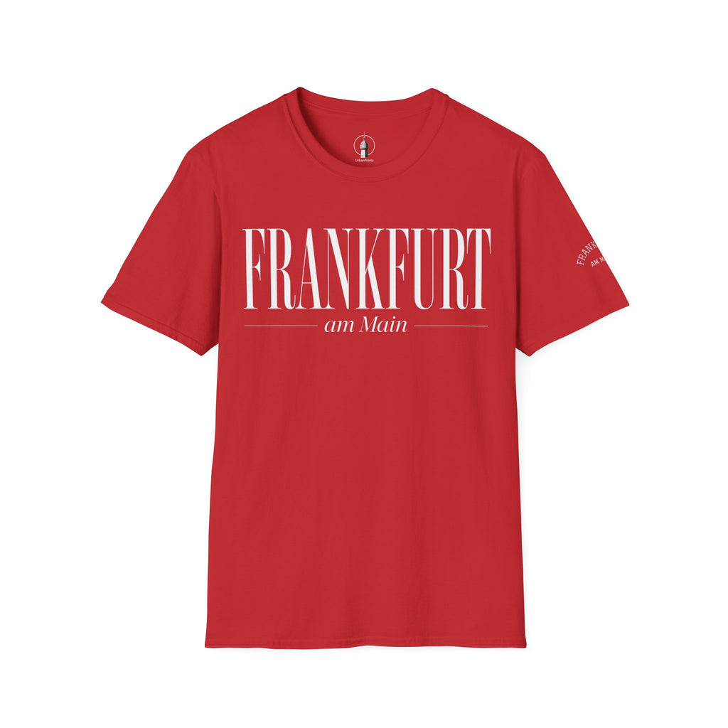 Frankfurt am Main (gross) Elegantes Typografie T Shirt | UrbanPrintz