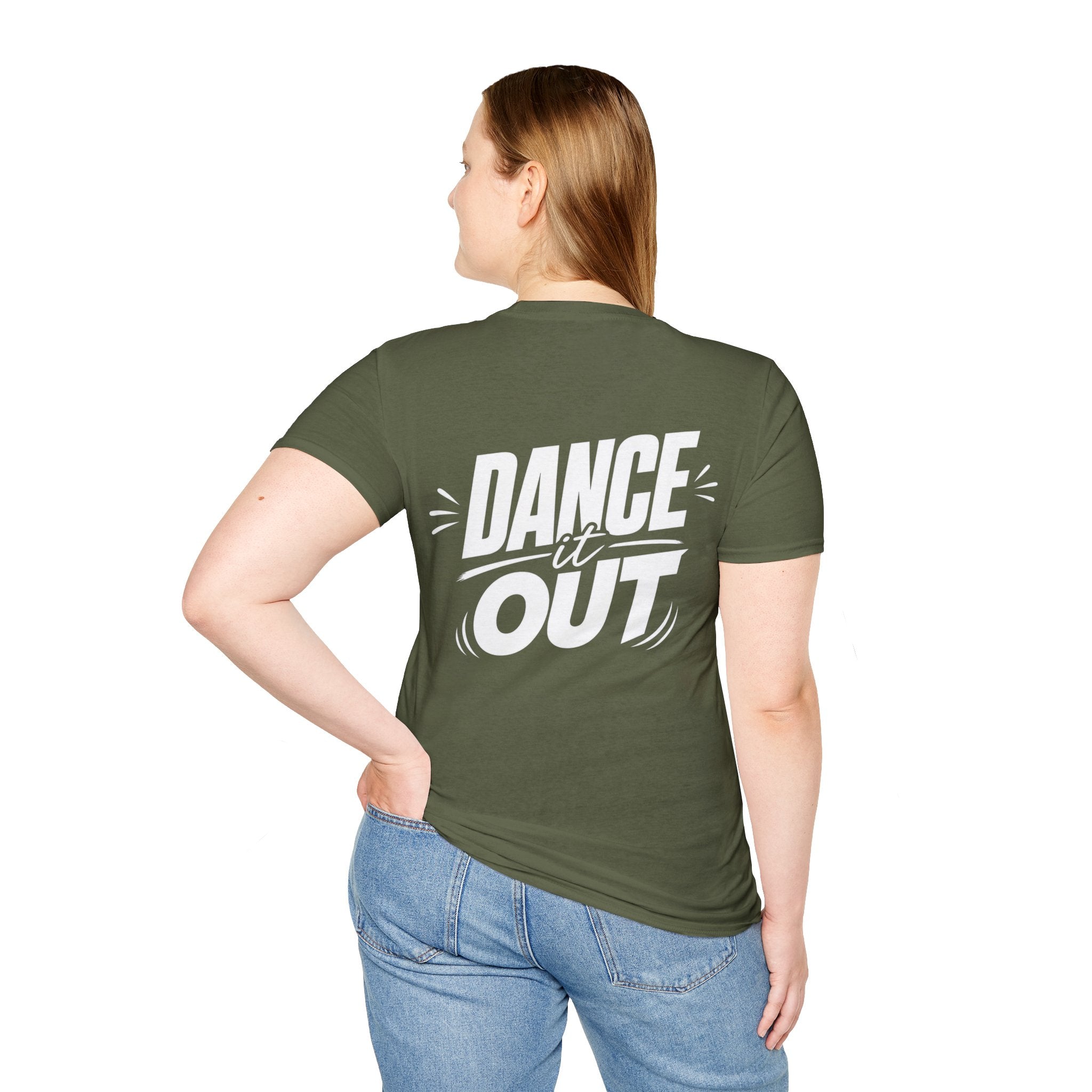 Dance it Out Typography T Shirt – Fun collection | UrbanPrintz