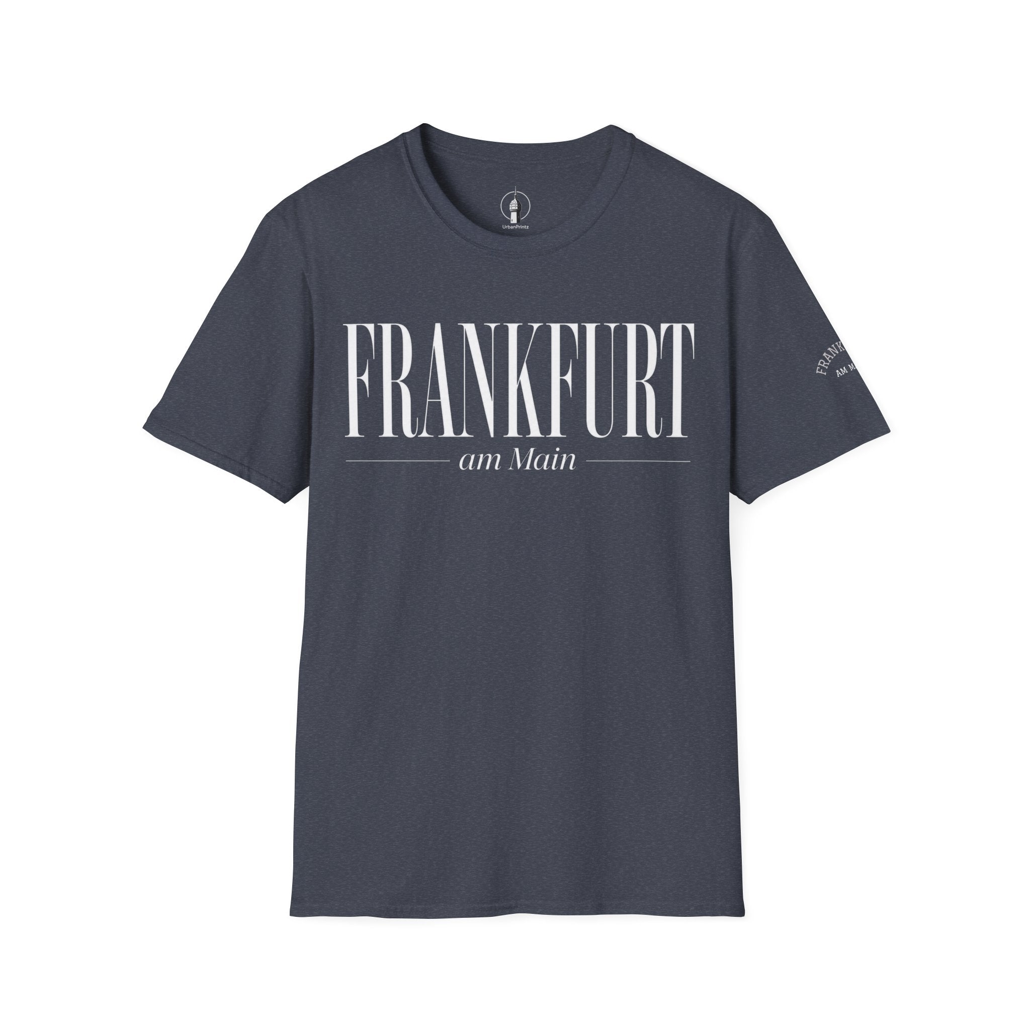 Frankfurt am Main (gross) Elegantes Typografie T Shirt | UrbanPrintz