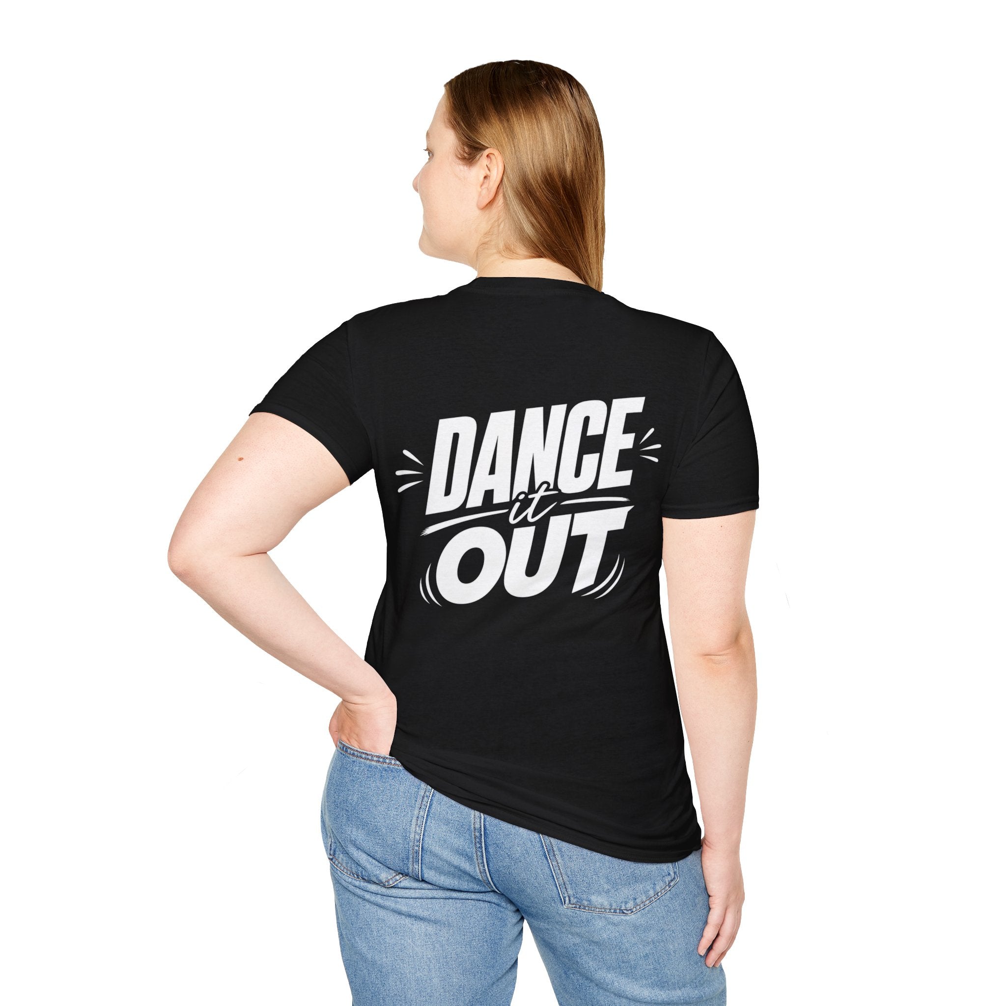 Dance it Out Typography T Shirt – Fun collection | UrbanPrintz