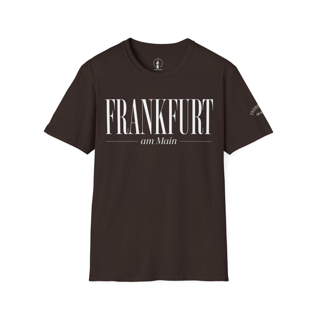 Frankfurt am Main (gross) Elegantes Typografie T Shirt | UrbanPrintz