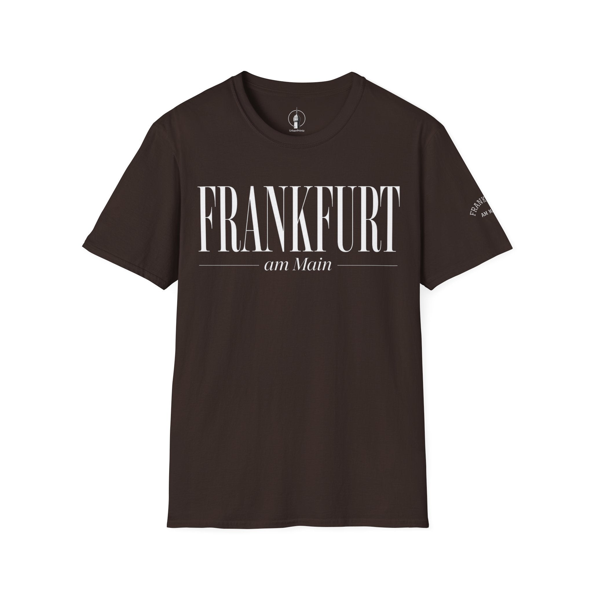 Frankfurt am Main (gross) Elegantes Typografie T Shirt | UrbanPrintz