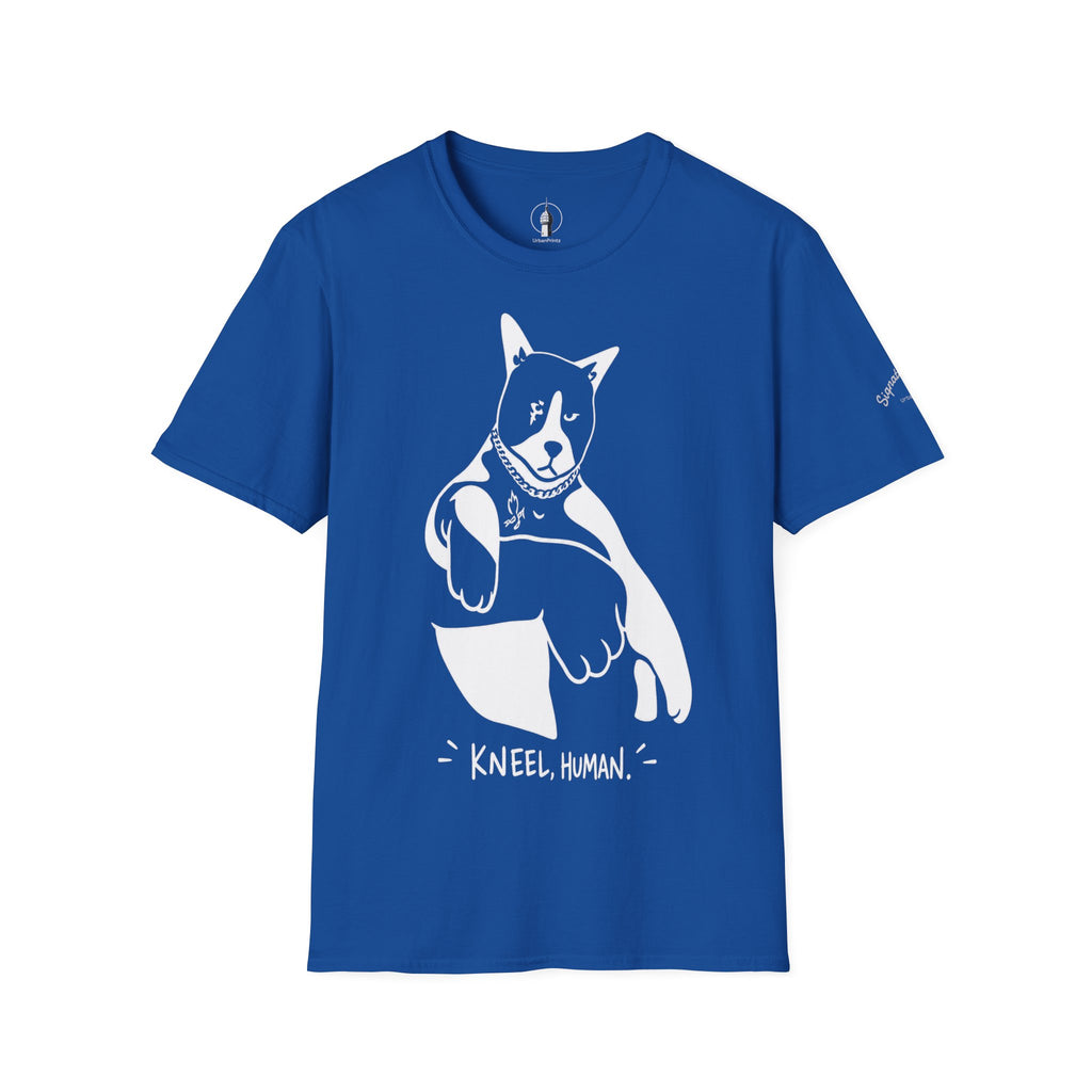 Kneel Human Lustiges Katzen T Shirt – Cat Art collection | UrbanPrintz
