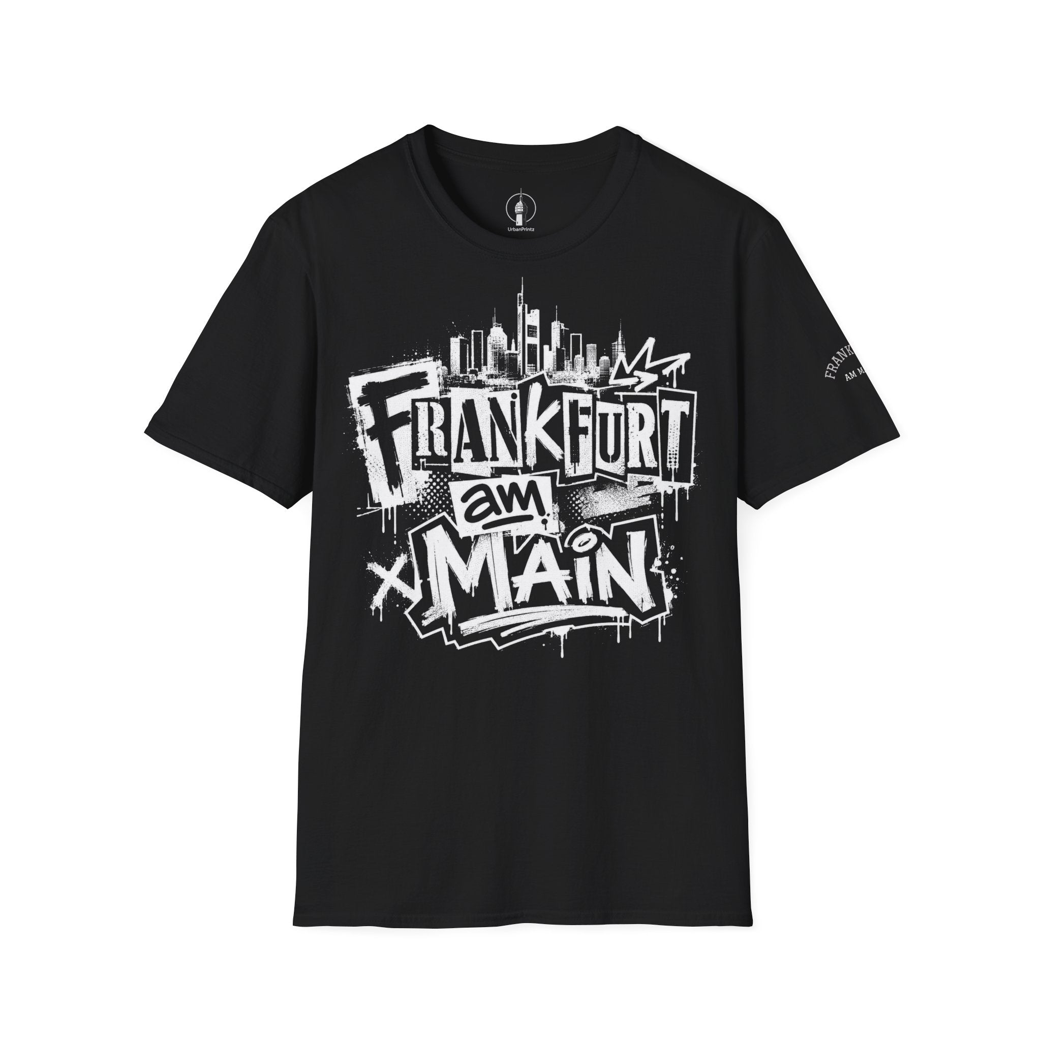 Frankfurt am Main Graffiti (vorn) T Shirt | UrbanPrintz
