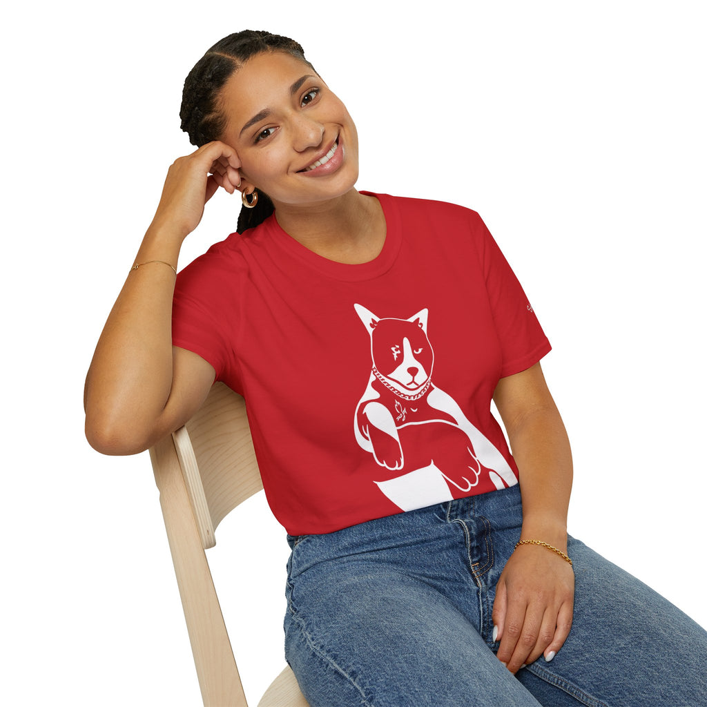 Kneel Human Lustiges Katzen T Shirt – Cat Art collection | UrbanPrintz