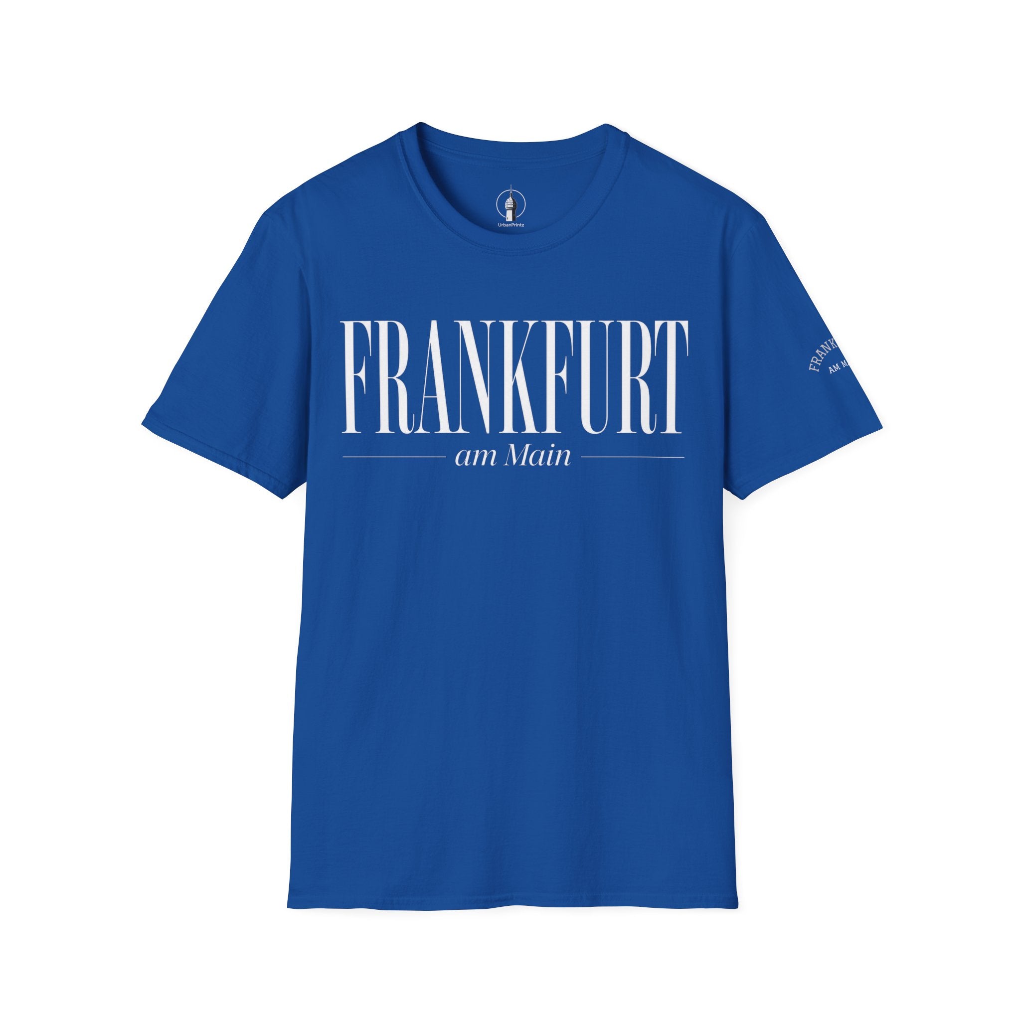Frankfurt am Main (gross) Elegantes Typografie T Shirt | UrbanPrintz