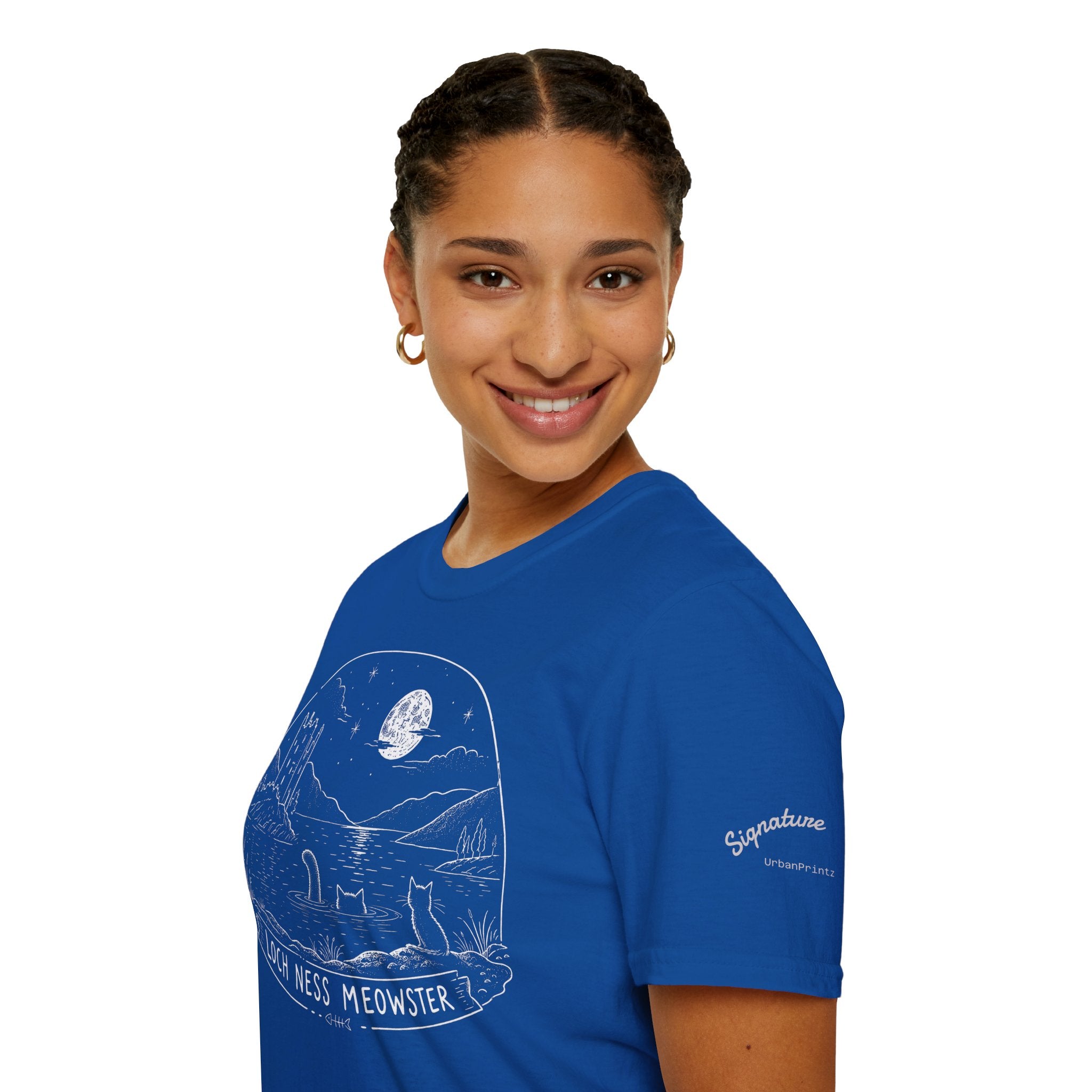Loch Ness Meowster Katzen T Shirt – Cat Art collection | UrbanPrintz