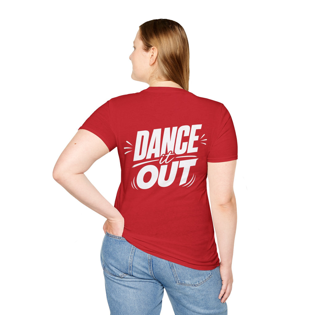Dance it Out Typography T Shirt – Fun collection | UrbanPrintz