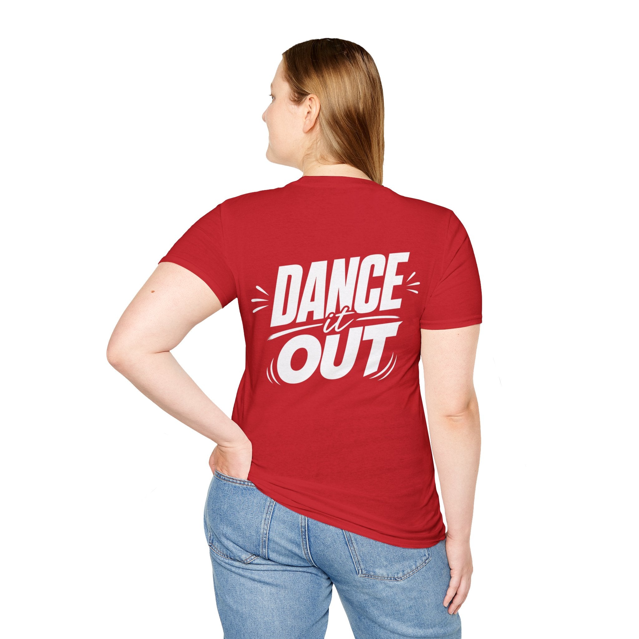 Dance it Out Typography T Shirt – Fun collection | UrbanPrintz