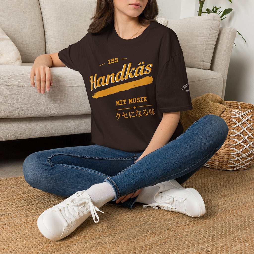 Handkäs mit Musik T Shirt – Fun collection | UrbanPrintz