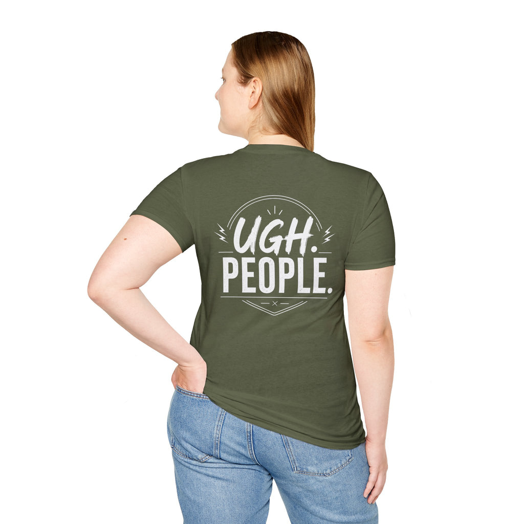 Ugh People Introvert T Shirt – Fun collection | UrbanPrintz