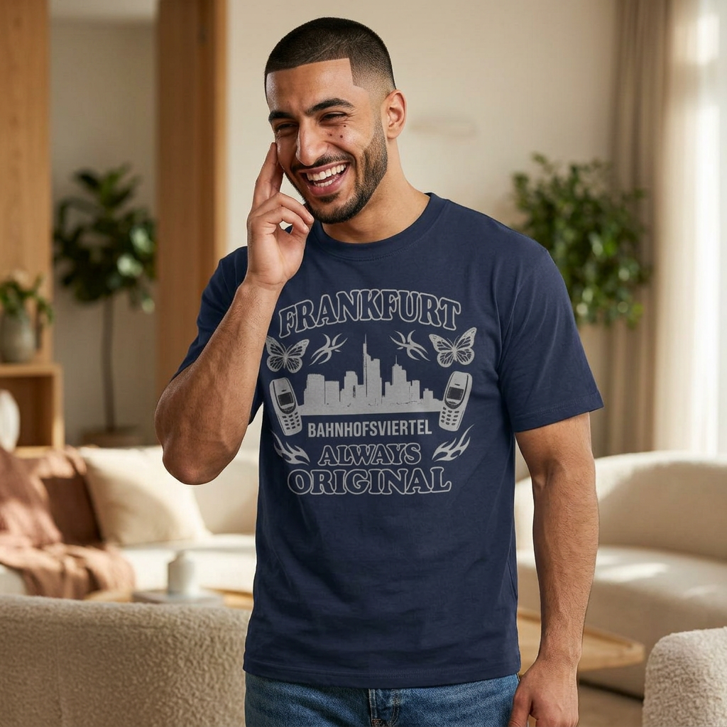 Bahnhofsviertel T-Shirt – Always Original Y2K | UrbanPrintz