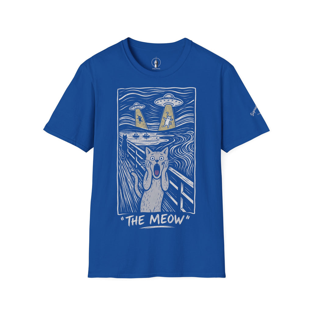 The Meow Katzen Kunstparodie T Shirt – Cat Art collection | UrbanPrintz