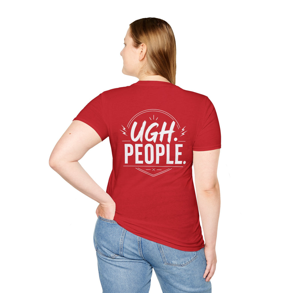 Ugh People Introvert T Shirt – Fun collection | UrbanPrintz