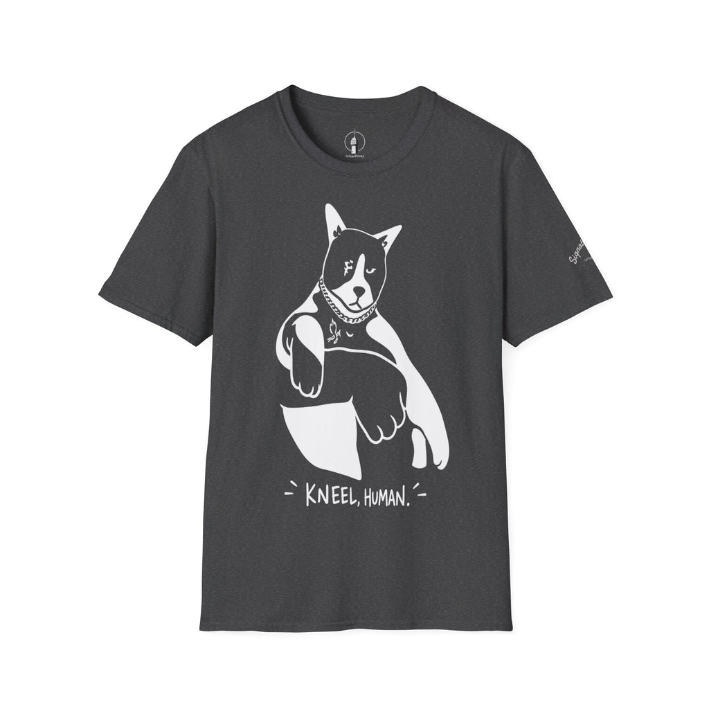 Kneel Human Lustiges Katzen T Shirt – Cat Art collection | UrbanPrintz