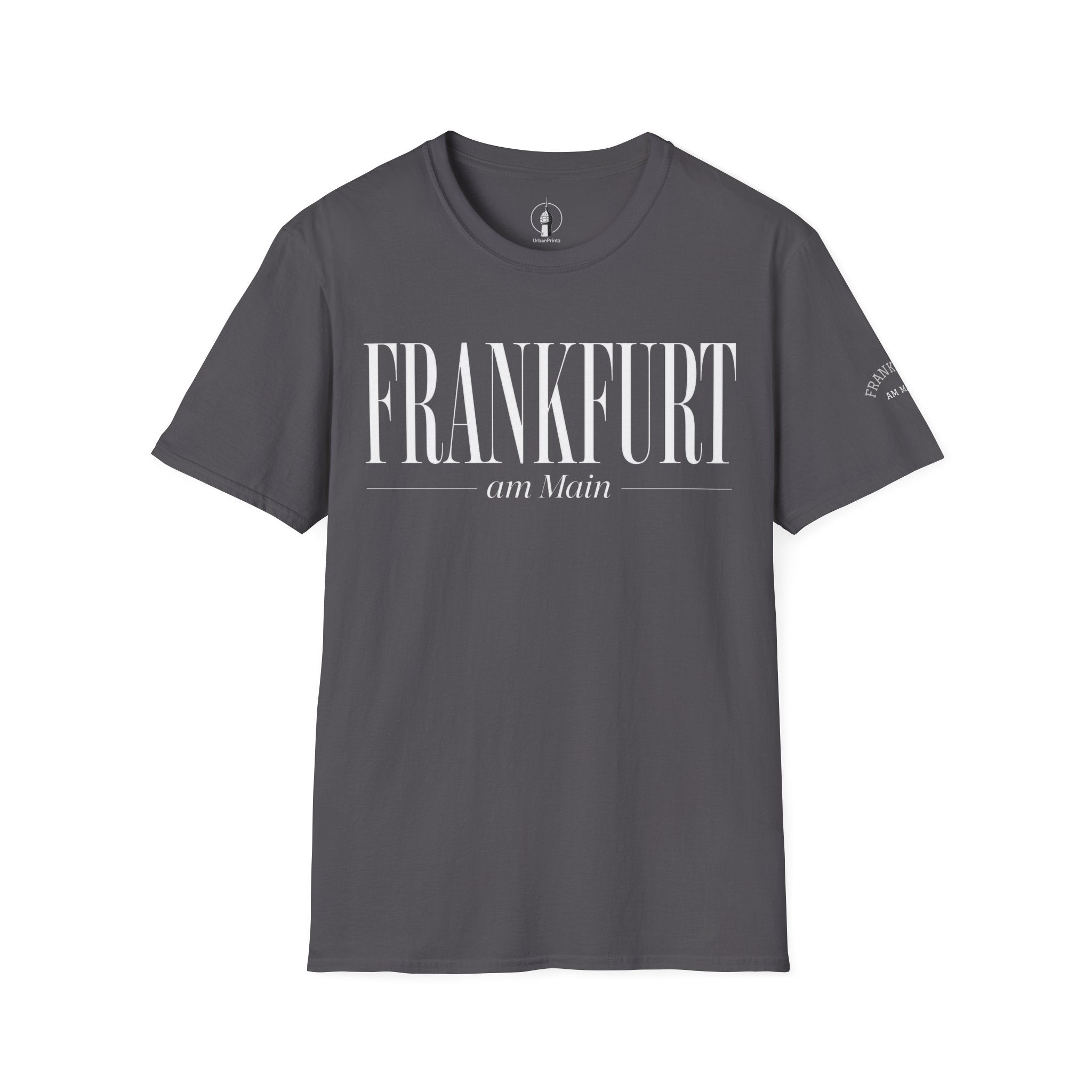 Frankfurt am Main (gross) Elegantes Typografie T Shirt | UrbanPrintz