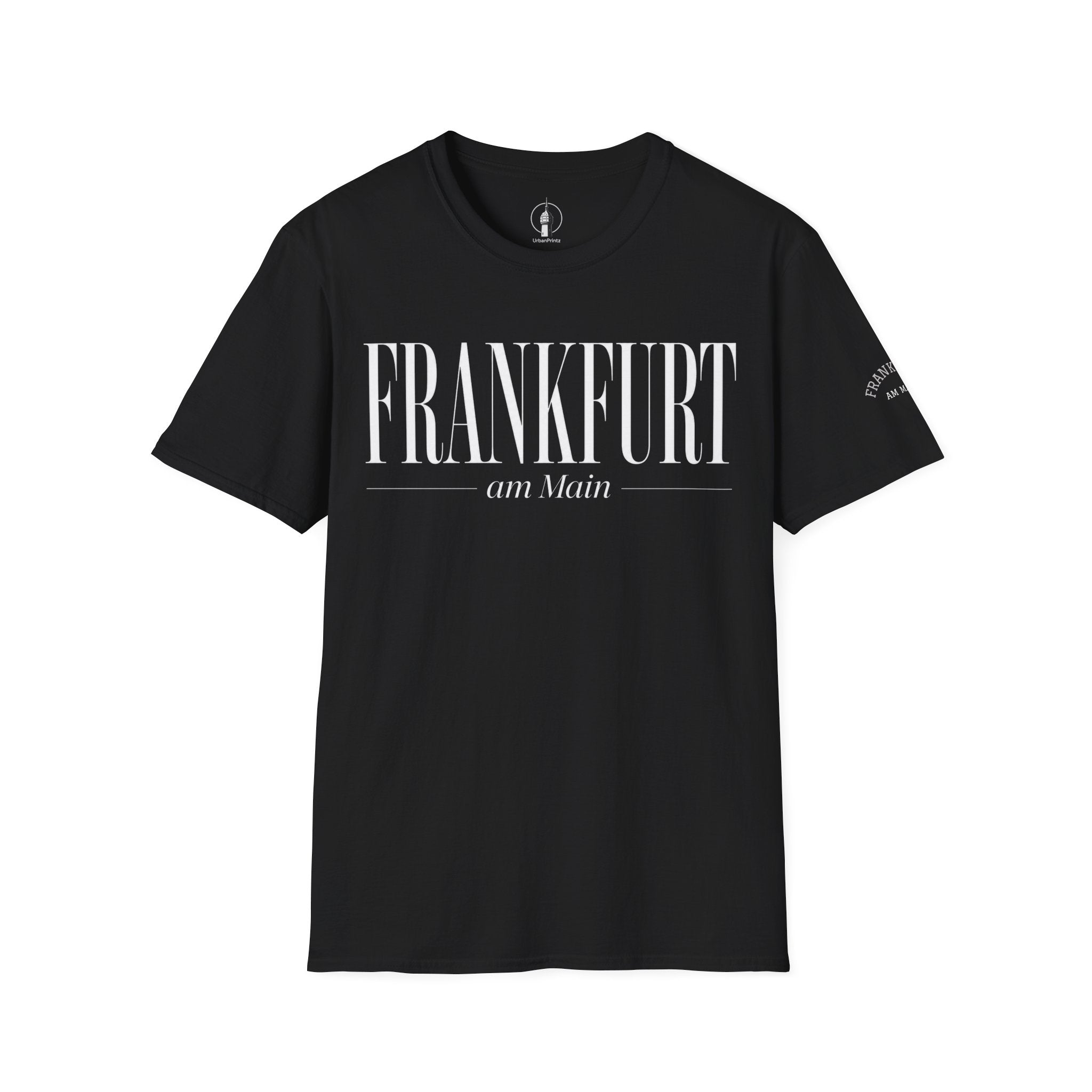 Frankfurt am Main (gross) Elegantes Typografie T Shirt | UrbanPrintz