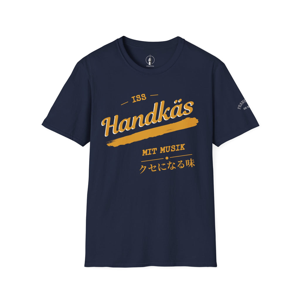 Handkäs mit Musik T Shirt – Fun collection | UrbanPrintz