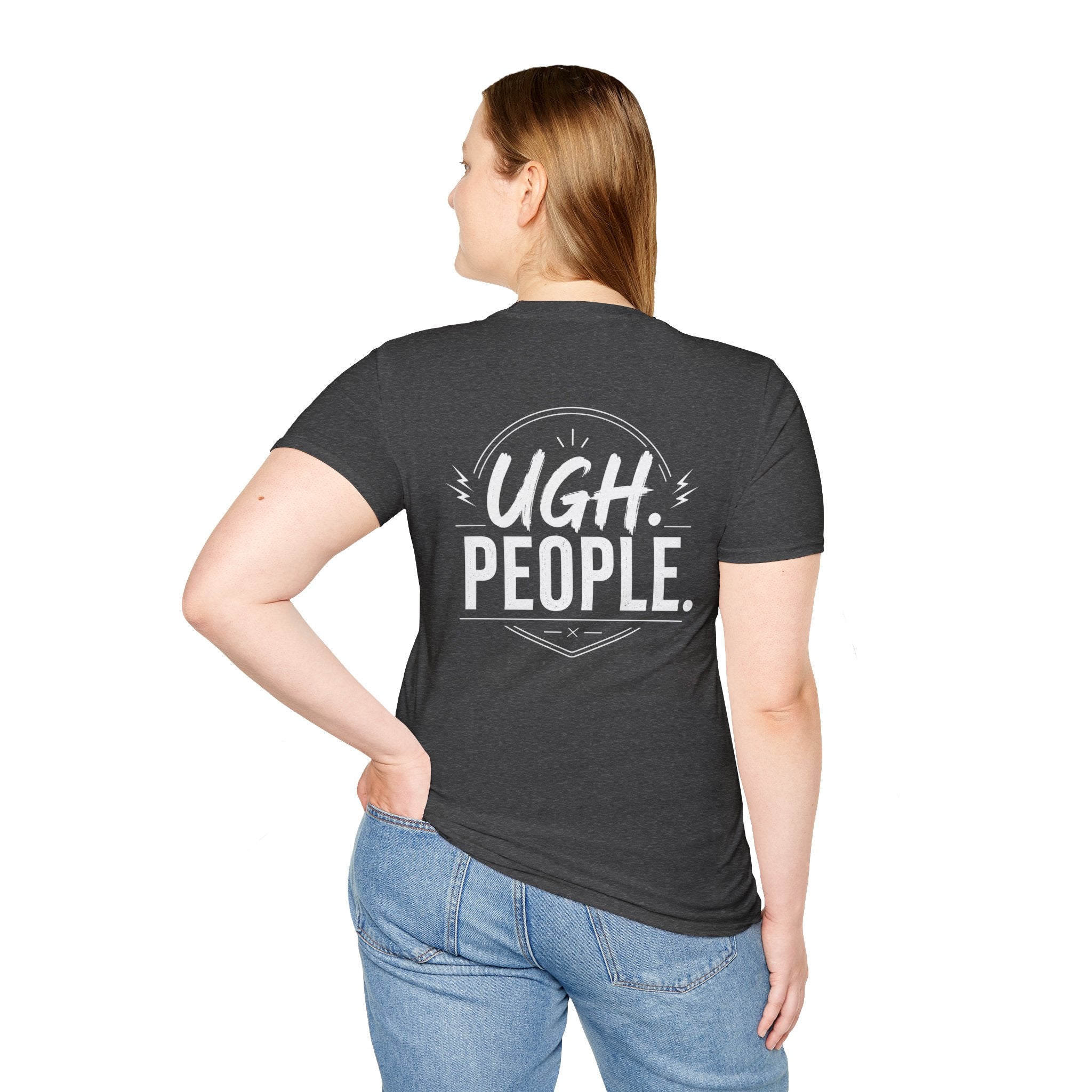 Ugh People Introvert T Shirt – Fun collection | UrbanPrintz