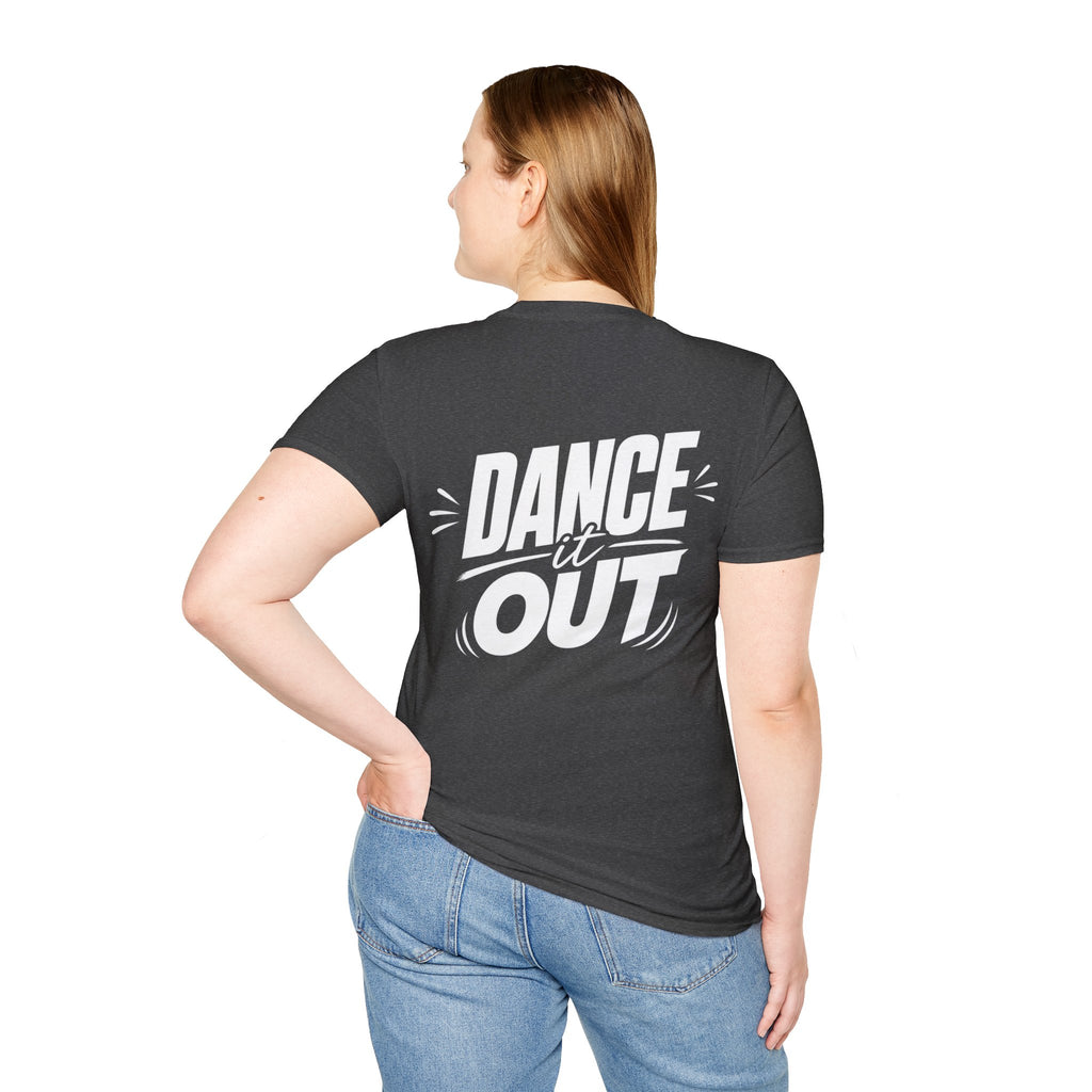 Dance it Out Typography T Shirt – Fun collection | UrbanPrintz
