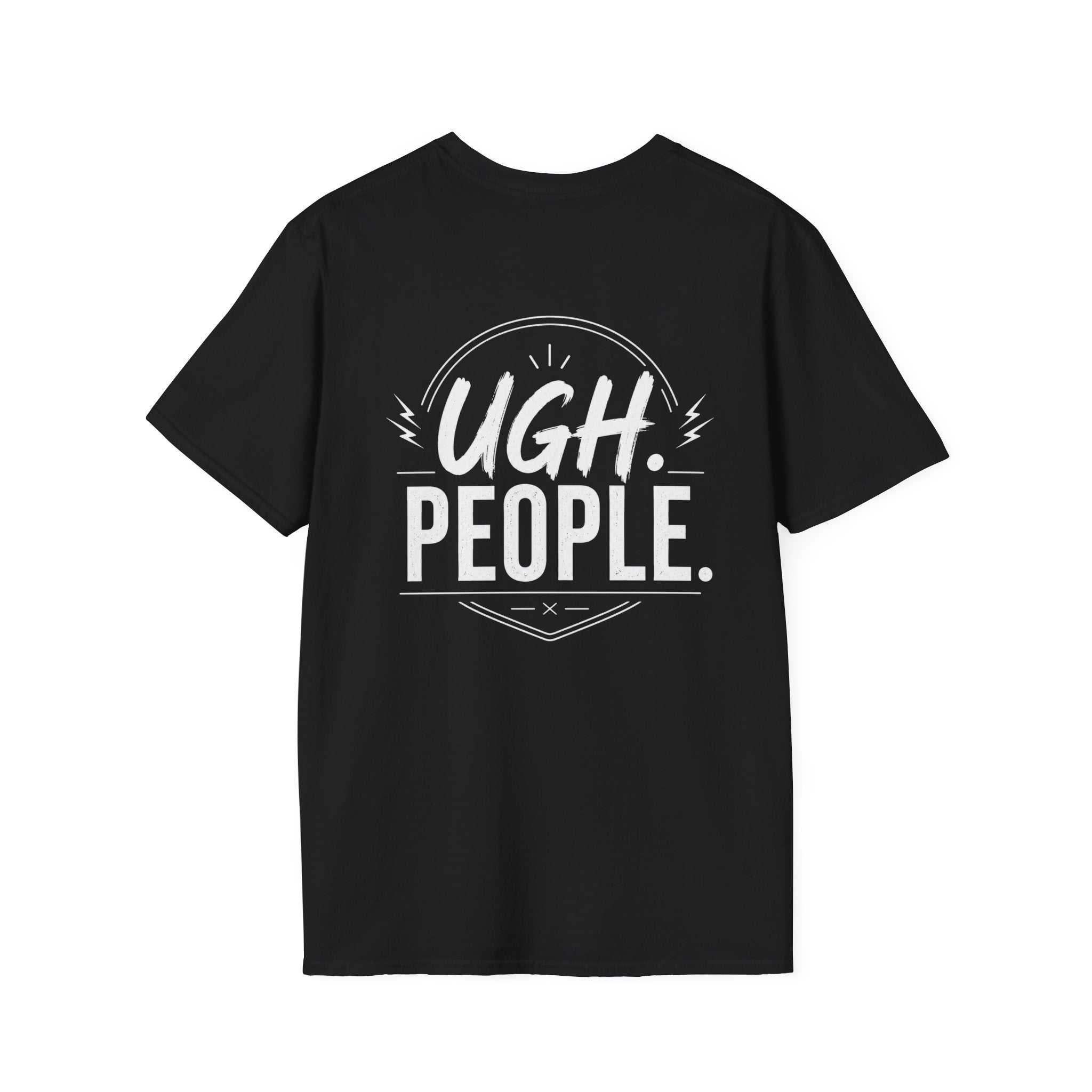 Ugh People Introvert T Shirt – Fun collection | UrbanPrintz