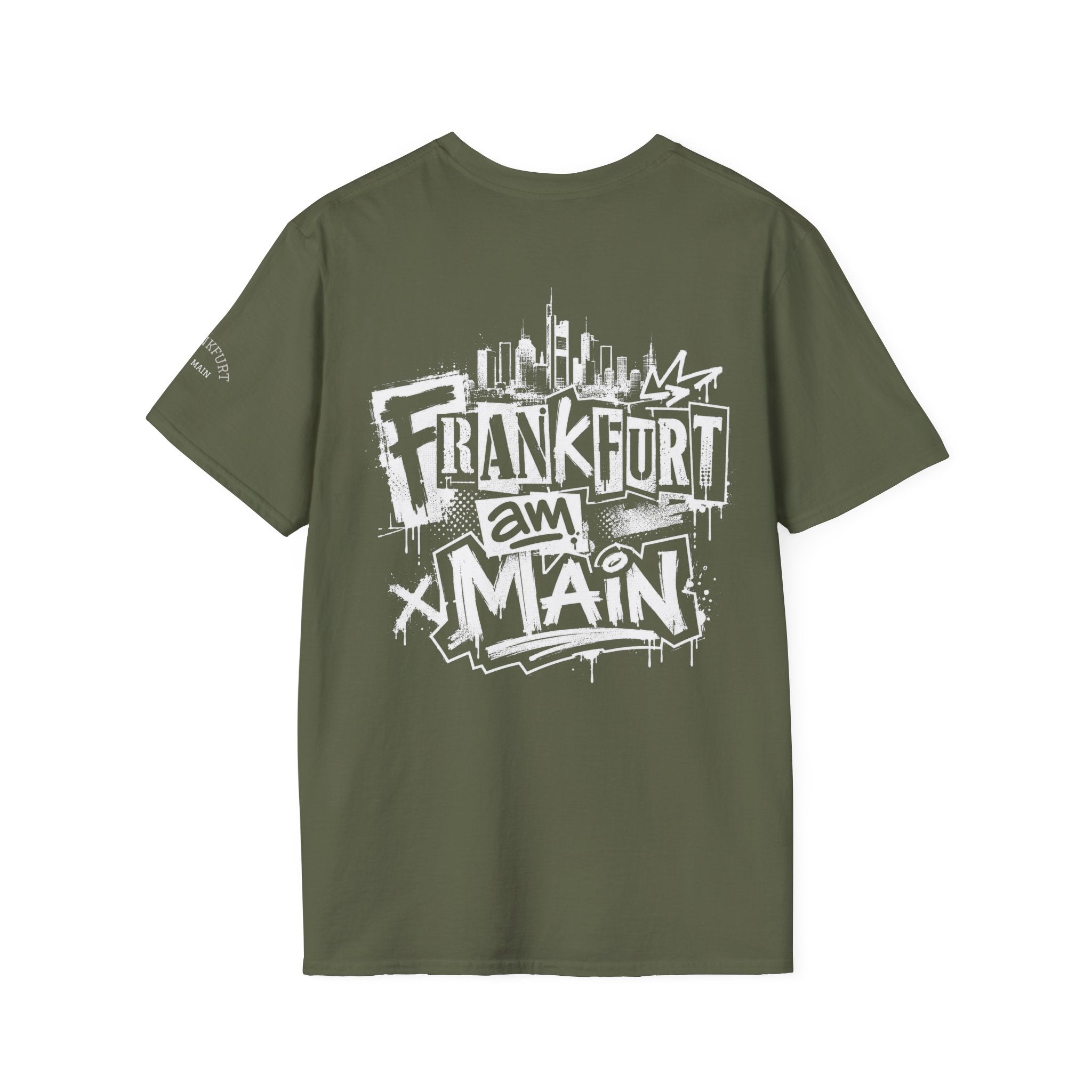 Frankfurt am Main Graffiti (hinten) T Shirt | UrbanPrintz
