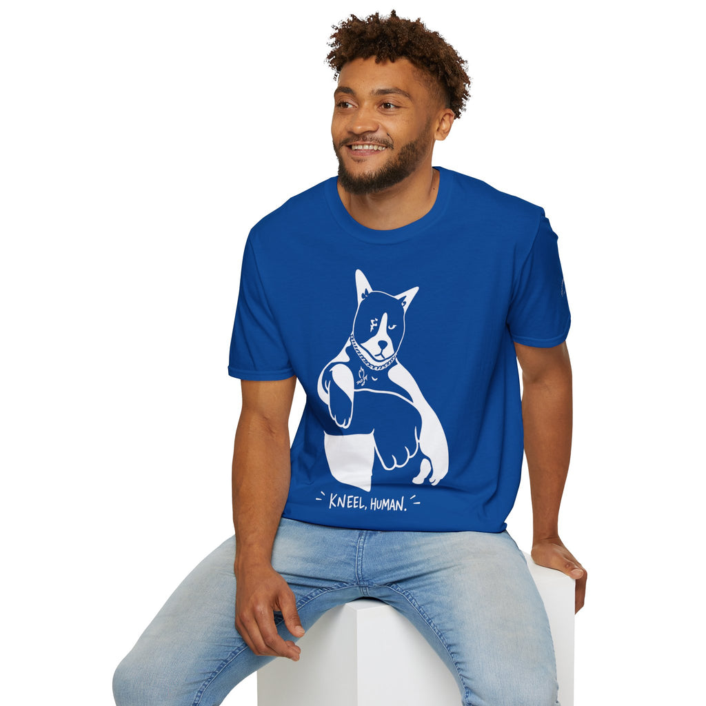 Kneel Human Lustiges Katzen T Shirt – Cat Art collection | UrbanPrintz
