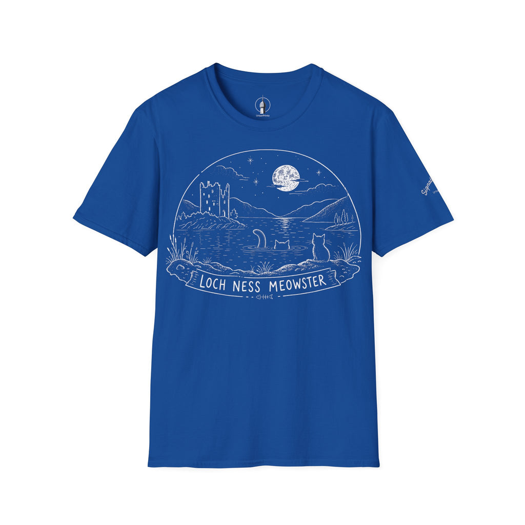 Loch Ness Meowster Katzen T Shirt – Cat Art collection | UrbanPrintz