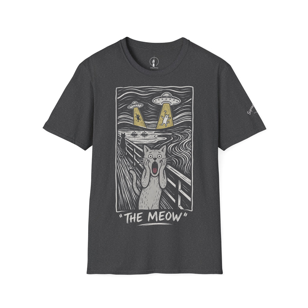 The Meow Katzen Kunstparodie T Shirt – Cat Art collection | UrbanPrintz