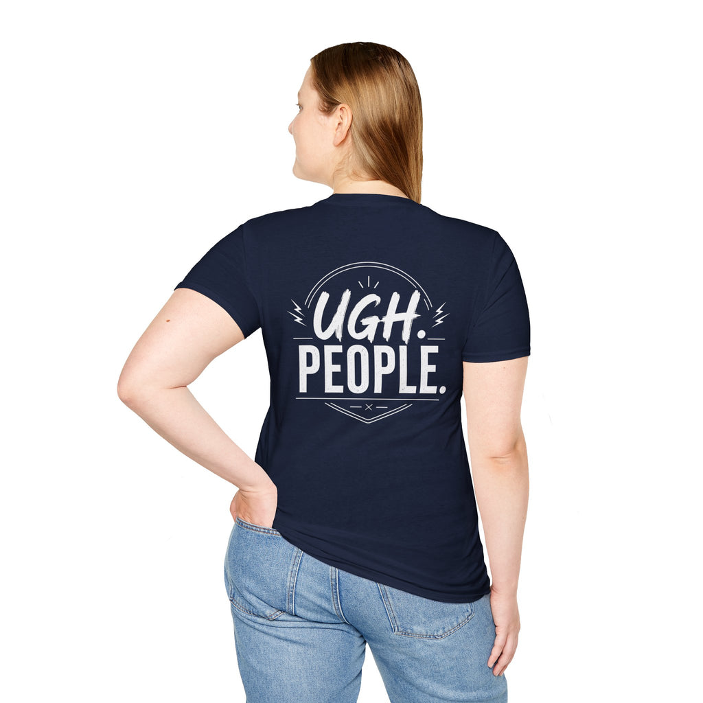 Ugh People Introvert T Shirt – Fun collection | UrbanPrintz